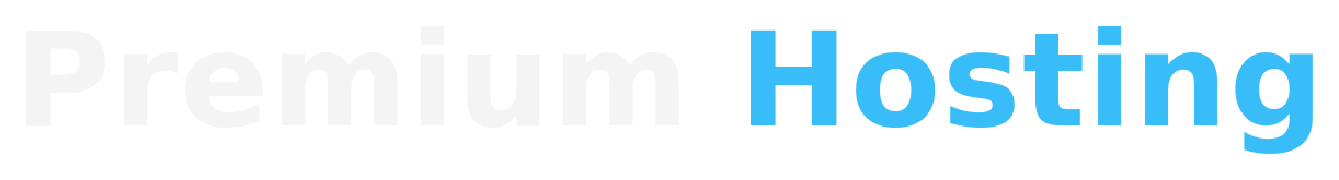 Premium Hosting · Admin logo